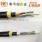 Shenzhen Communications G652D G655 24/48/96/144 Core Overhead Air Blown Mini fiber Optic Cable ADSS