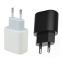 2021 Factory direct supply EU plug 20w adapter pd charger usb mobile phone wall charger for iphone