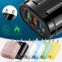 2022 New fashion Best sale QC3.0 quick charger 3 port USB mobile phone charger for Samsung cell phone