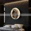 Hotel Furniture Moonlight Wall Light Sconce Modern Led Indoor Lighting 3D Moon Wall Lamps Hotel Lighting Lamp For Wall Decor