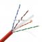 Cat 6 cable pass test pure copper 26awg 23awg 24awg 4pr 305m 1000ft utp cat6 indoor