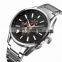 skmei newest men watches band  9175 3atm waterproof japan movt quartz watch stainless steel back