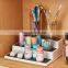 Non-Skid 3-Tier Spice Pantry Kitchen Cabinet Organizer Plastic spice rack