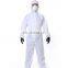 Wholesale Disposable Coverall Isolation Coverall Suit PP Microporous Coverall Work wear with Hood