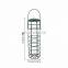 Squirrel-proof Metal Tube Bird Feeder Outdoor Garden Hanging Bird Feeder for Seeds