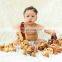 Wooden toys for children- dump truck- forklift truck- excavator- tractor - bulldozer- tow truck- tractor tractor trailer