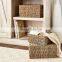 High quality hand-woven seaweed storage boxes in a variety of sizes bathroom storage baskets bedroom storage boxes