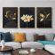 Abstract art painting geometric crystal porcelain painting living room decoration