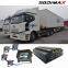 4CH GPS HDD 12V Mobile DVR system for Vehicle with 4 car Cameras