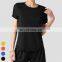 Wholesale Outdoor Tee Ice Silk Breathable Quick Dry Shirt Running Fitness T-shirt Short Sleeve Sports Tops Yoga T Shirts Women