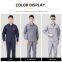Summer long sleeved work suit for men with short sleeves, thin and wear-resistant, auto repair welding machine