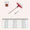 T-shaped handle Allen Wrench 1.5mm/2mm/2.5mm/3mm/4mm/5mm/6mm/8mm/10mm