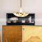 New design modern elegant  natural alabaster chandelier for dining room bedroom living room lighting warm white pendant light