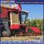 Harvester modification anti sinking half chain rail mud ground flexible and convenient