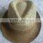 Wholesale price top quality paper straw hat sombrero hat with leather band 2016