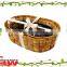 easter basket wholesale,decorated easter baskets,egg storage basket,Set of 3 water hyacinth basket with handle