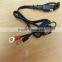 SAE cable to ring terminal UL SPT-2 18AWG cable 500MM with SAE plug and molding FUSE holde power cable