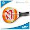 Fancy design wood paddle racket