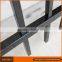 Powder coated solid metal fence panel for garden
