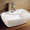  bathroom ceramic rectangle hand washing sink