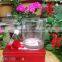 330ml Cylinder Glass Candle Houdler Can Coating Custom With Metal Lids