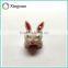 Oem gift silicone rabbit animal shape usb flash drive case