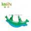 Happy Outdoor Blow-molding Whale Seesaw Toy