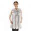 New Arrival Long Style 2015 Luxurious Whole Hide Big Bar Real White Fox Fur Vest With Trimming