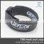 reusable nylon hook and loop custom logo buckle strap