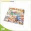fashion design 3d lenticular kids cartoon picture for gift
