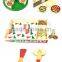 promotional wooden pizza toys delicious pizza toys wooden pizza box toys