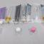 10ml Round Cosmetic Cream Tube with Portable Key Chain Cap for Lip-gloss