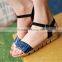 Multifunctional flat sandals for girls leather flat sandals for men for wholesales XT-DA0755
