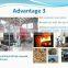 SZH2-1.25-AII low pressure fixed grate high efficiency biomass steam boiler