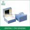 beautiful blue hot sale nice leather watch gift box packaging