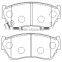 semi-metal BRAKE PAD MD1133M for Japanese vehicles