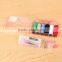 High Quality Complete Plastic Clear Sewing Set/Sewing Kit with Handle