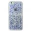 Aikusu More comfortable feeling crystal glitter gel case for Iphone 6/6S