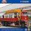 xuzhou hot sale 12ton small hydraulic stick boom mobile tractor mounted crane