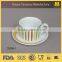 tea set for two, ceramic tea set, tea set with decal printing, new design tea set