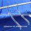 acrylic hanger/ clothes hanger/acrylic hanger with hook