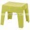 Asian style curvy heavy duty restaurant table stool