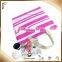 Popwide Newest 2014 Color Stripes Beach Bag/ Polyester Tote Bag
