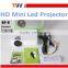 Full Color HD Mini 1080P 1000 Lumen Digital Home Theater Led Projector