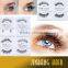 Fashion Pro natural long false eyelash thick black eyelashes adhesives glamour eye lashes Red Cherry makeup beauty