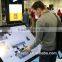55inch IR touch screen infrared touch frame overlays with anti-reflective glass
