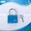 AJF New Arrival TUV Test Passed High Quality Blue Color Square Smart Love Lock With Key