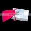 2016 fashionable customized pink custom velvet jewelry bag
