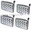 Rectangular 4x6 Inch LED Sealed Beam Headlight Bulb Replace HID Projector lens Fit For Trucks Peterbilt Kenworth FREIGHTLINER                        
                                                Quality Choice