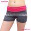 Accept OEM Red Waist gray unique shiny yoga pants